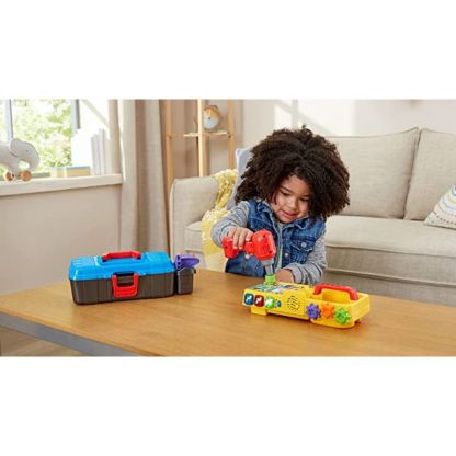 Multicolor Drill And Learn Toolbox-Octopus Mood Toy