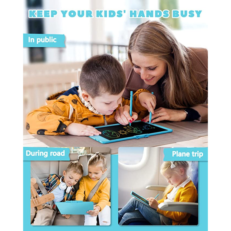 LCD Writing Tablet & Color Drawing Board For Kids-Octopus Mood Toy