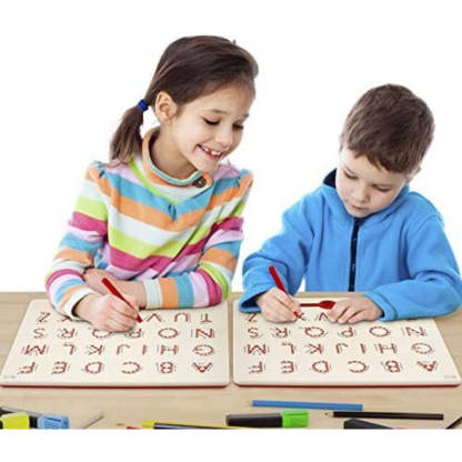 Magnetic Educational Learning ABC Letters Drawing Board - Octopus Mood Toy