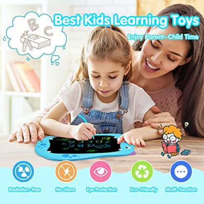 Colorful LCD Writing Board Tablet-Octopus Mood Toy