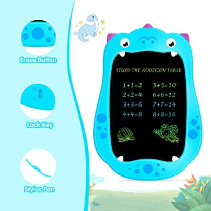 Colorful LCD Writing Board Tablet-Octopus Mood Toy