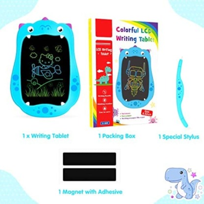 Colorful LCD Writing Board Tablet-Octopus Mood Toy