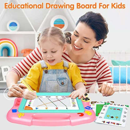 Magnetic Drawing Board For Toddlers - Octopus Mood Toy