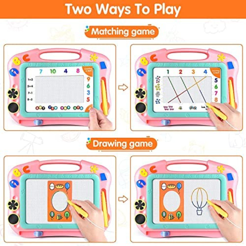 Magnetic Drawing Board For Toddlers - Octopus Mood Toy