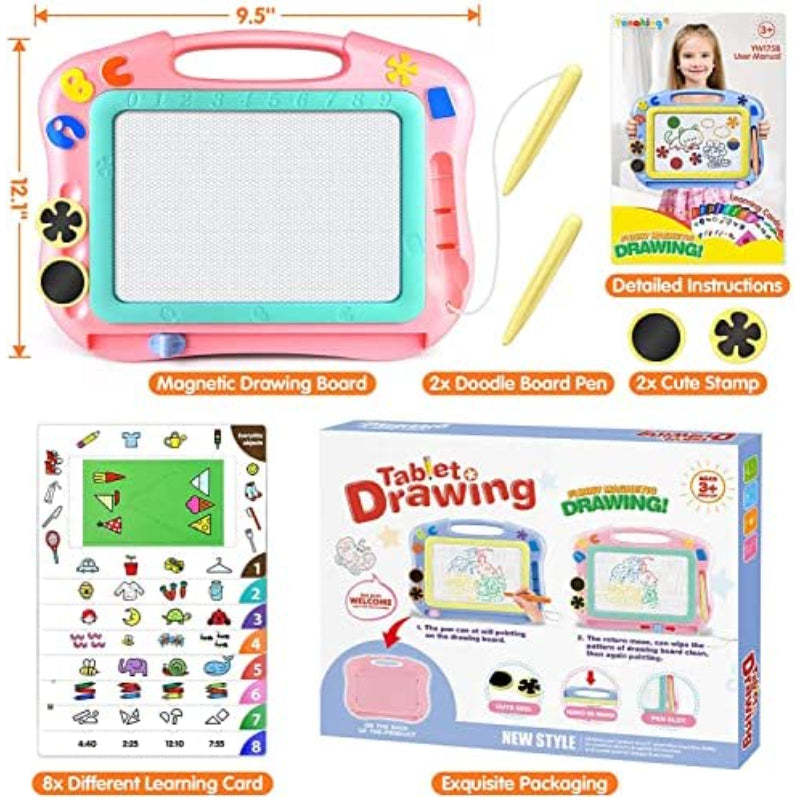 Magnetic Drawing Board For Toddlers - Octopus Mood Toy