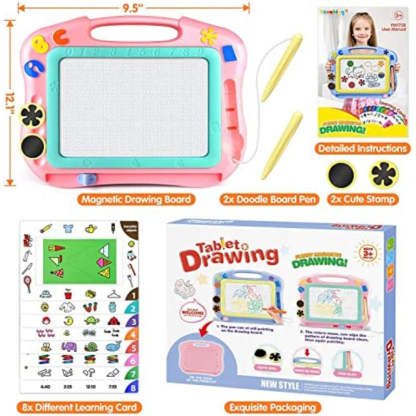 Magnetic Drawing Board For Toddlers - Octopus Mood Toy