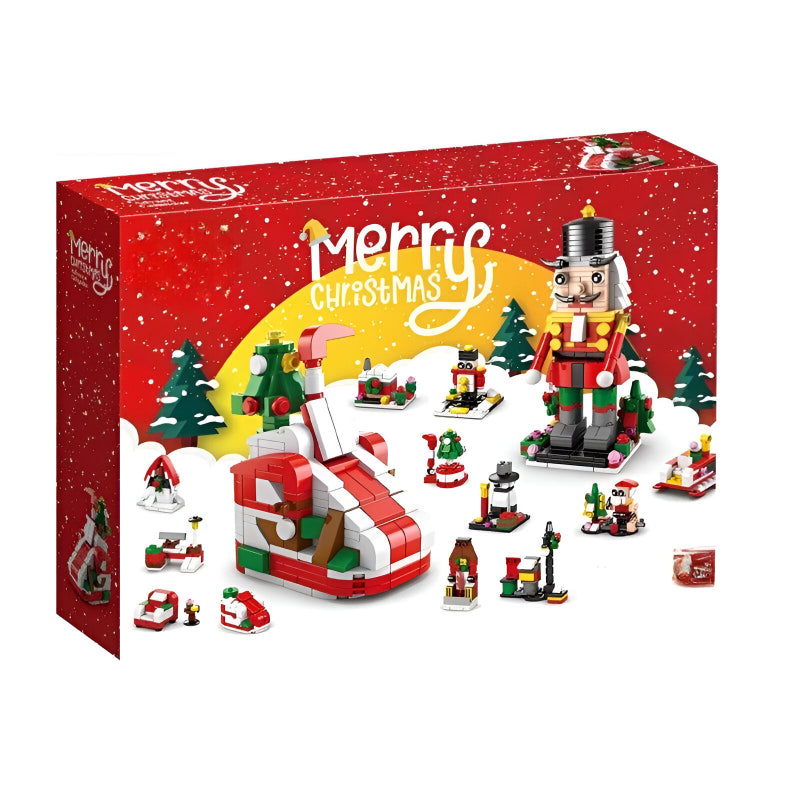 Christmas Countdown Building Blocks Gift Set-Octopus Mood Toy