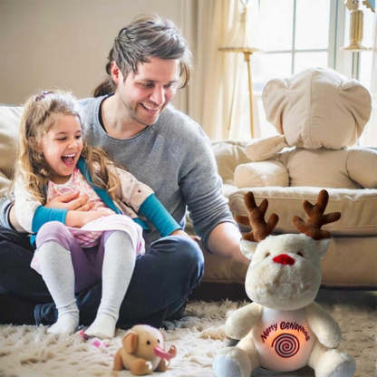 Christmas Whimsical Deer Plush Toy-Octopus Mood Toy