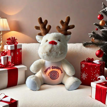Christmas Whimsical Deer Plush Toy-Octopus Mood Toy