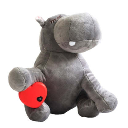 Dog Heartbeat Toy for Anxiety Relief | Soft Plush Toy For Pets Behavioural Training | Heartbeat Toy for Cats & Dogs - Octopus Mood Toy