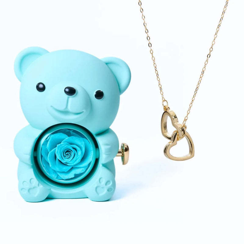 Personalized Eternal Bear Necklace-Octopus Mood Toy