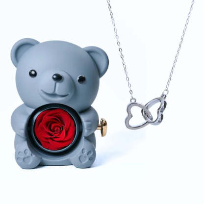 Personalized Eternal Bear Necklace-Octopus Mood Toy