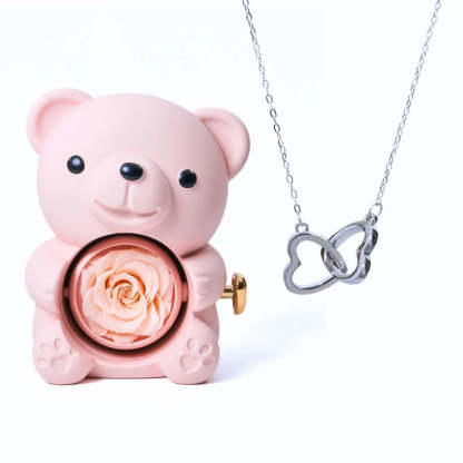 Personalized Eternal Bear Necklace-Octopus Mood Toy