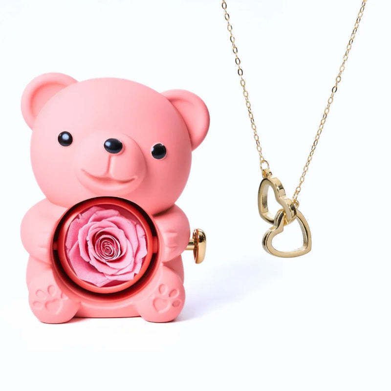 Personalized Eternal Bear Necklace-Octopus Mood Toy