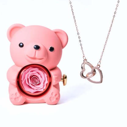 Personalized Eternal Bear Necklace-Octopus Mood Toy