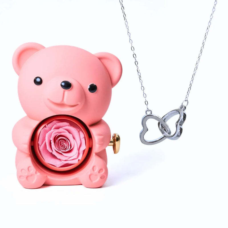 Personalized Eternal Bear Necklace-Octopus Mood Toy