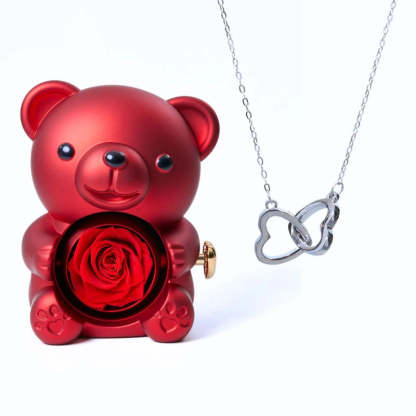 Personalized Eternal Bear Necklace-Octopus Mood Toy