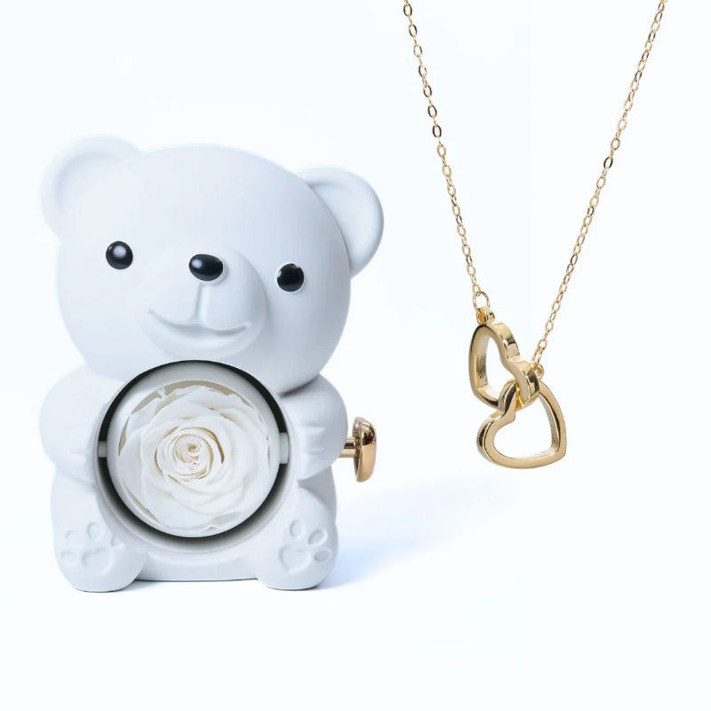 Personalized Eternal Bear Necklace-Octopus Mood Toy