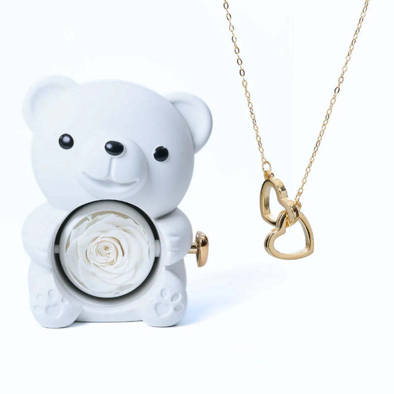 Personalized Eternal Bear Necklace-Octopus Mood Toy