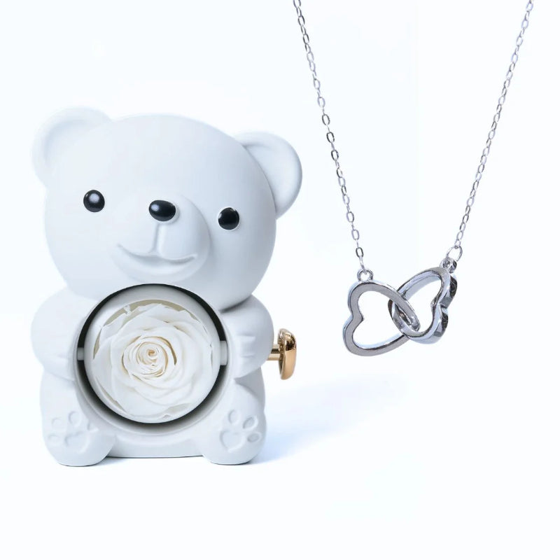 Personalized Eternal Bear Necklace-Octopus Mood Toy