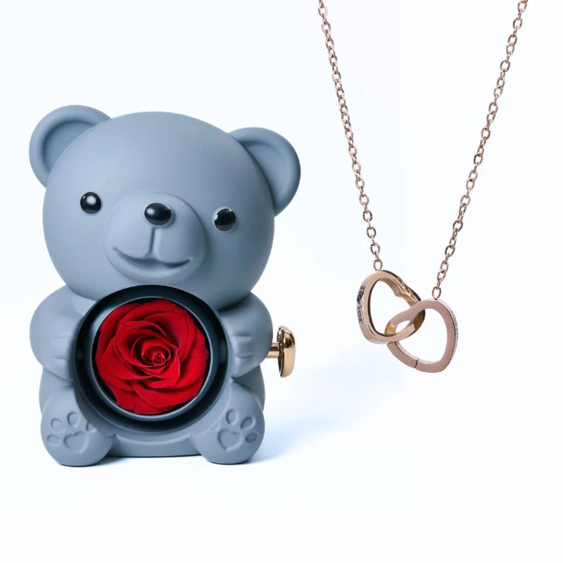 Personalized Eternal Bear Necklace-Octopus Mood Toy