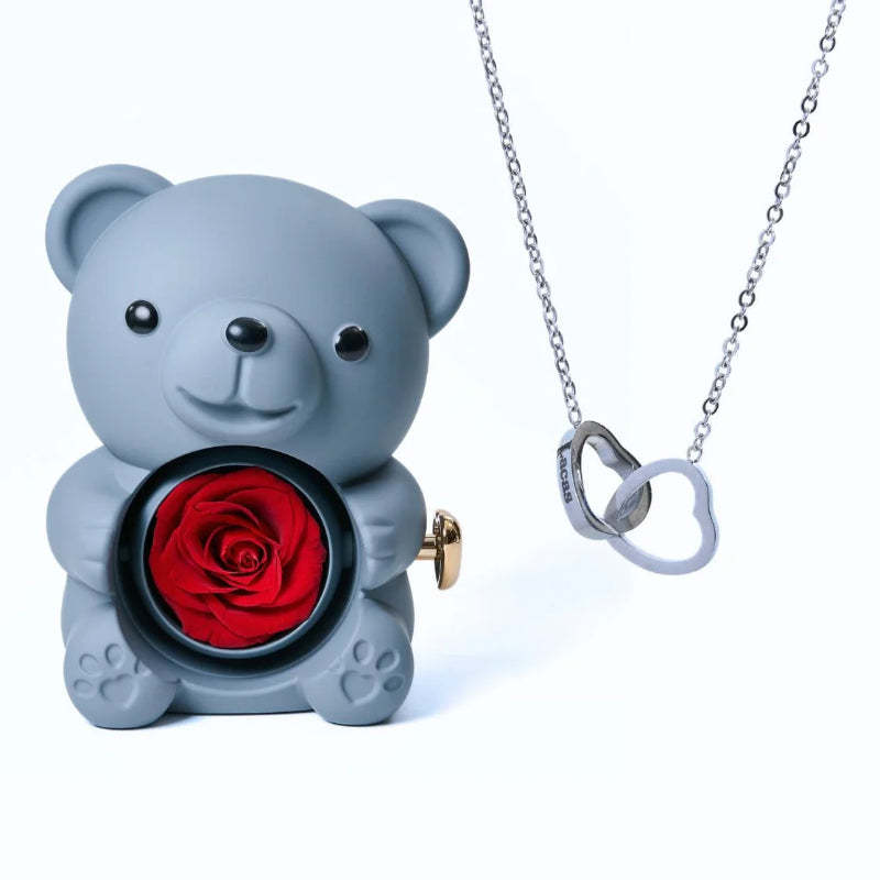 Personalized Eternal Bear Necklace-Octopus Mood Toy