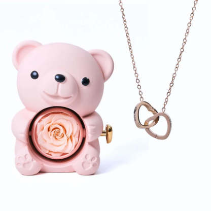 Personalized Eternal Bear Necklace-Octopus Mood Toy