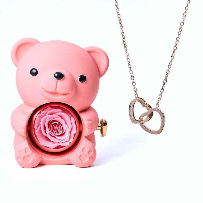 Personalized Eternal Bear Necklace-Octopus Mood Toy
