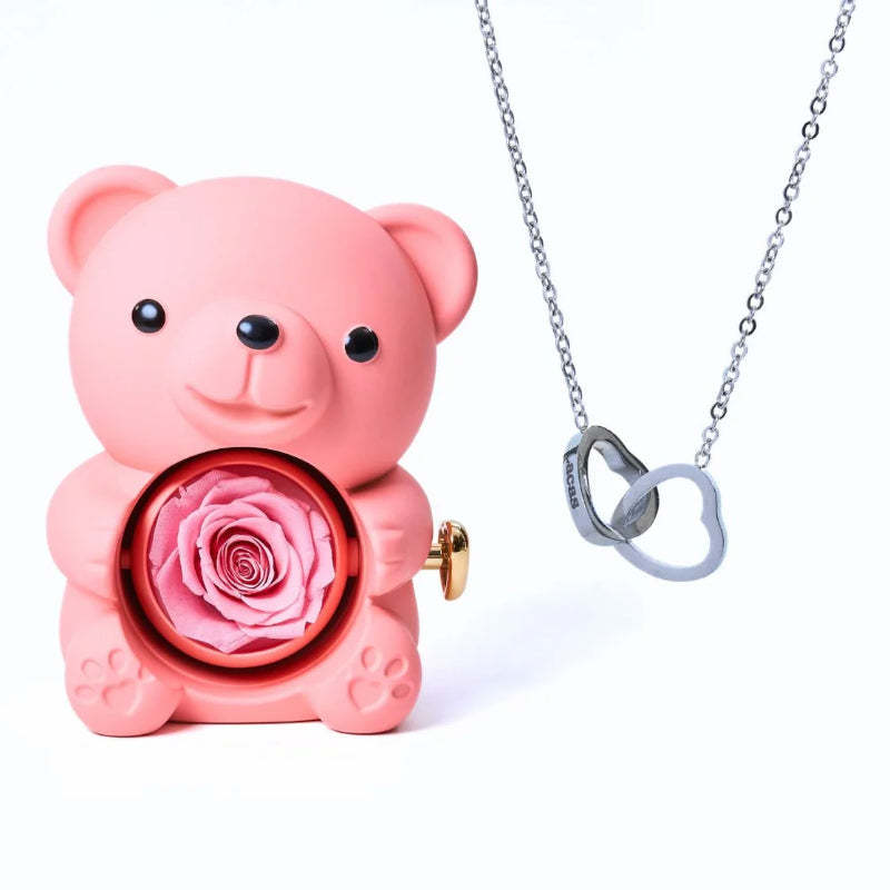 Personalized Eternal Bear Necklace-Octopus Mood Toy