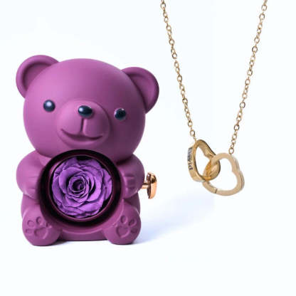 Personalized Eternal Bear Necklace-Octopus Mood Toy