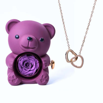 Personalized Eternal Bear Necklace-Octopus Mood Toy