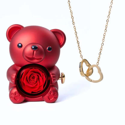 Personalized Eternal Bear Necklace-Octopus Mood Toy