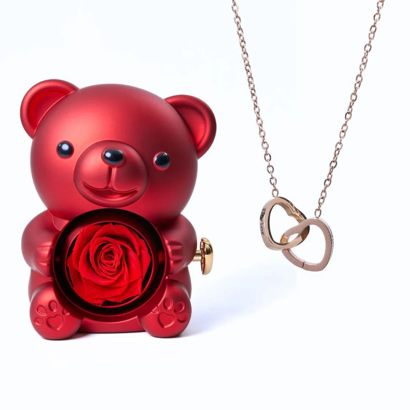 Personalized Eternal Bear Necklace-Octopus Mood Toy