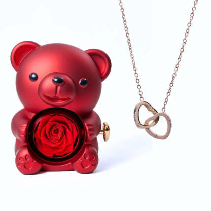 Personalized Eternal Bear Necklace-Octopus Mood Toy