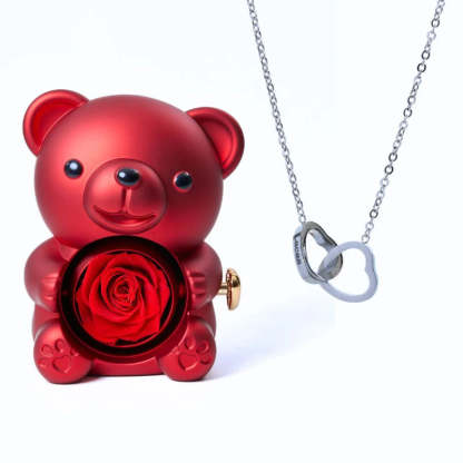 Personalized Eternal Bear Necklace-Octopus Mood Toy