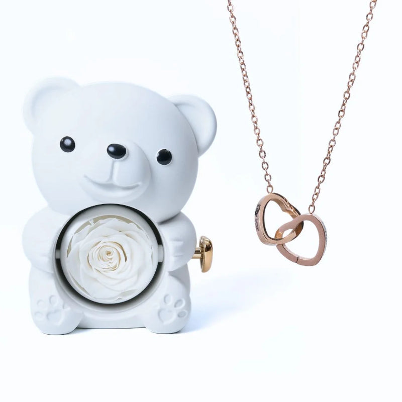 Personalized Eternal Bear Necklace-Octopus Mood Toy