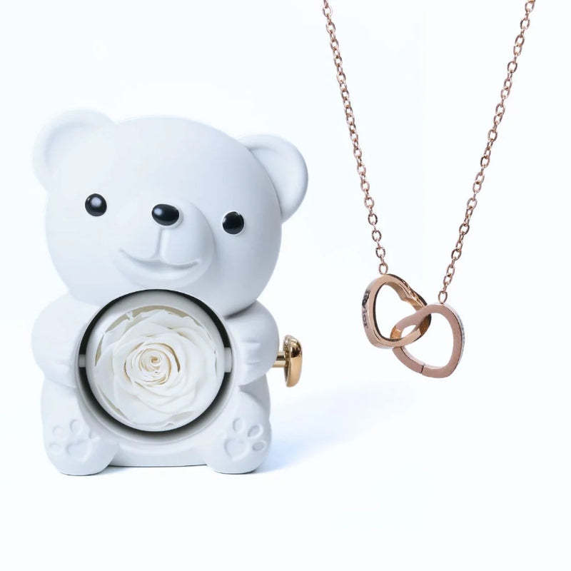 Personalized Eternal Bear Necklace-Octopus Mood Toy