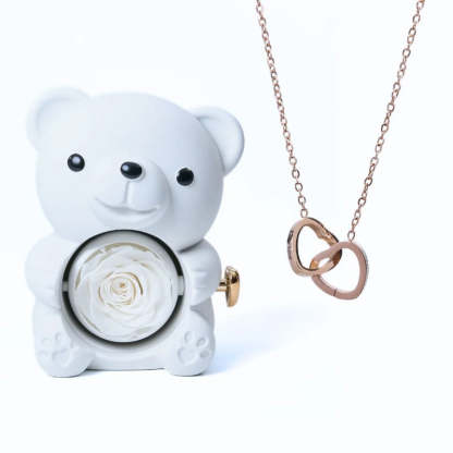 Personalized Eternal Bear Necklace-Octopus Mood Toy