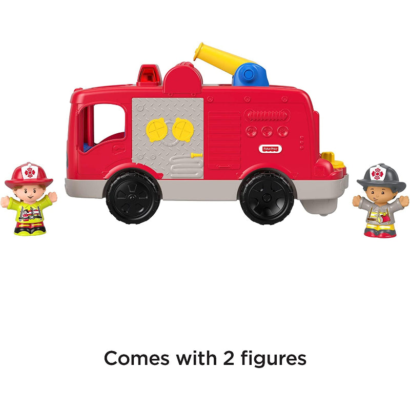 Little People Fire Truck Toy With Lights Sounds-Octopus Mood Toy
