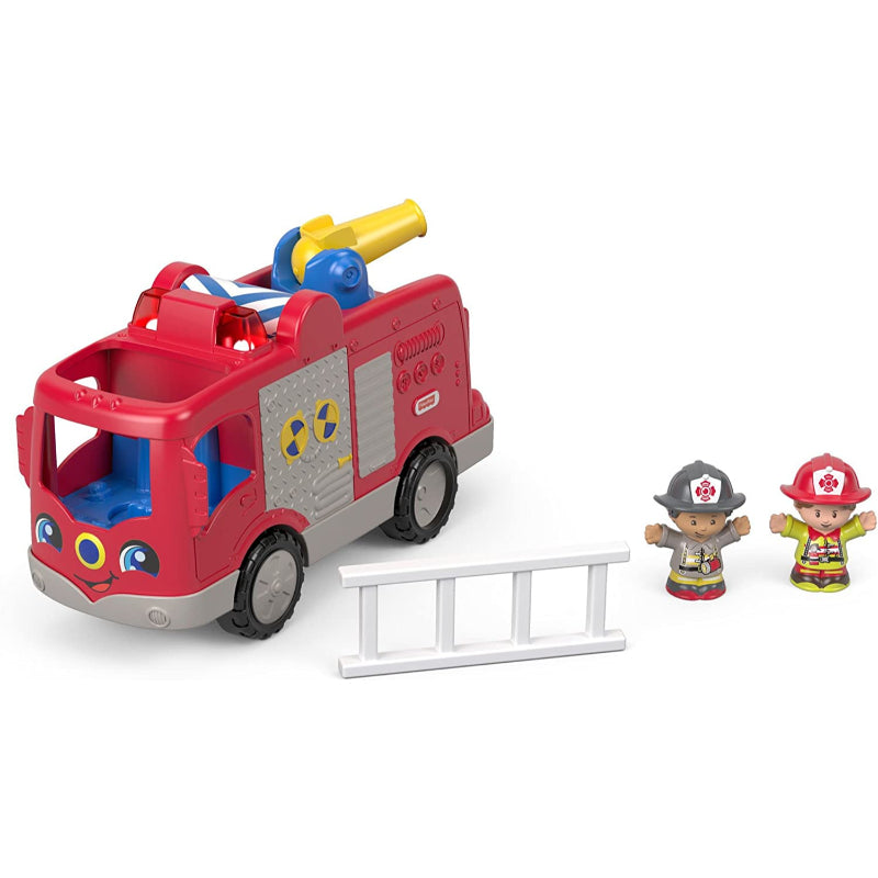 Little People Fire Truck Toy With Lights Sounds-Octopus Mood Toy