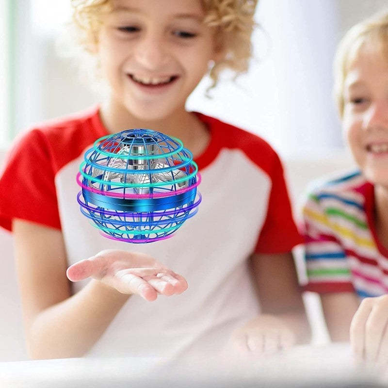 Flying Ball Mini Drone Toy With RGB Lights - Octopus Mood Toy