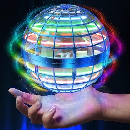 Flying Ball Mini Drone Toy With RGB Lights - Octopus Mood Toy