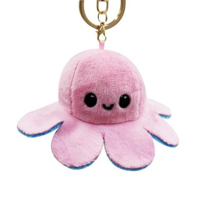 Reversible Octopus Keychain - Octopus Mood Toy
