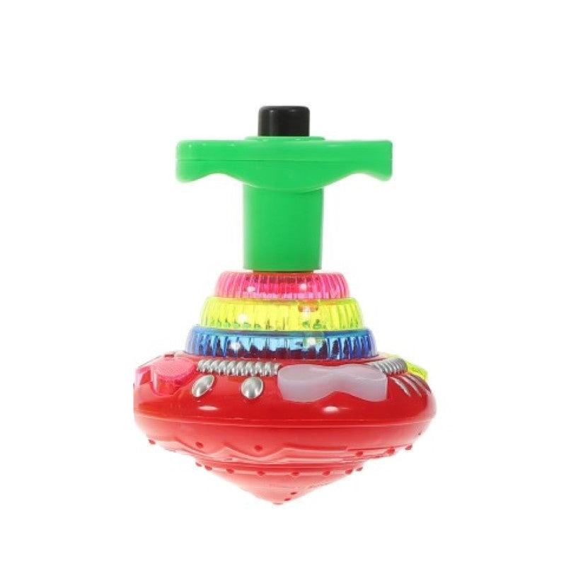 Light Up Flashing Music Spinning Tops - Octopus Mood Toy