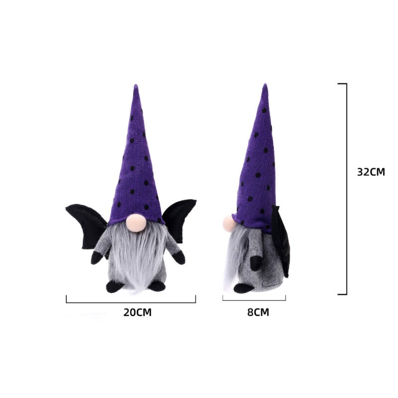 Adorable Halloween Faceless Dwarf Plush Toy-Octopus Mood Toy