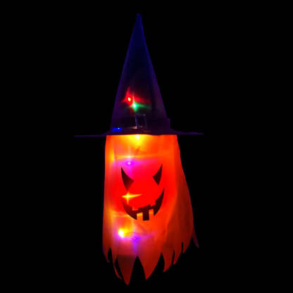 Halloween Hat Decoration Spooky Ghost LED Toy - Octopus Mood Toy