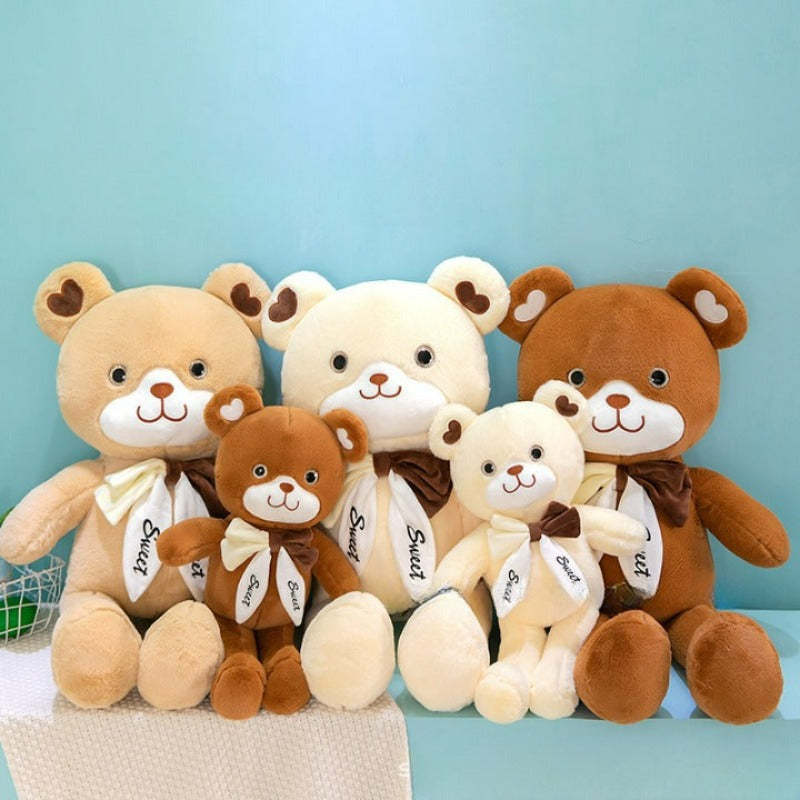 Teddy Bear Doll With Tie-Octopus Mood Toy