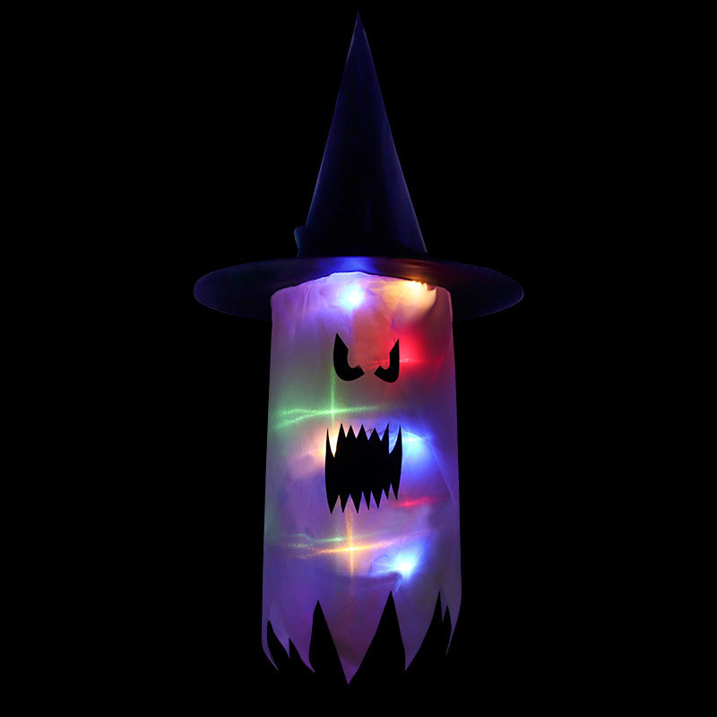 Halloween Hat Decoration Spooky Ghost LED Toy - Octopus Mood Toy