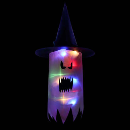 Halloween Hat Decoration Spooky Ghost LED Toy - Octopus Mood Toy