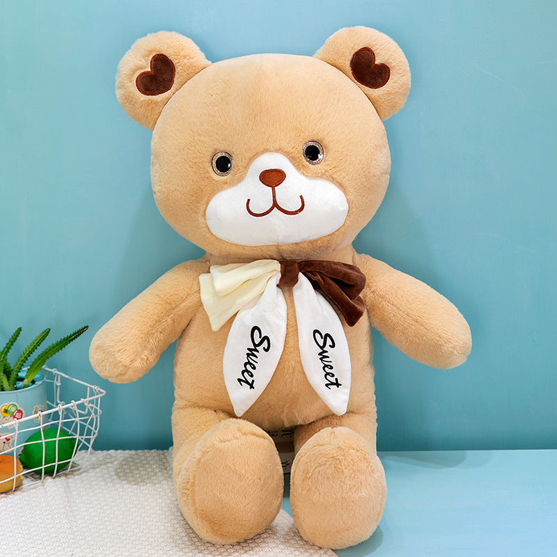 Teddy Bear Doll With Tie - Octopus Mood Toy